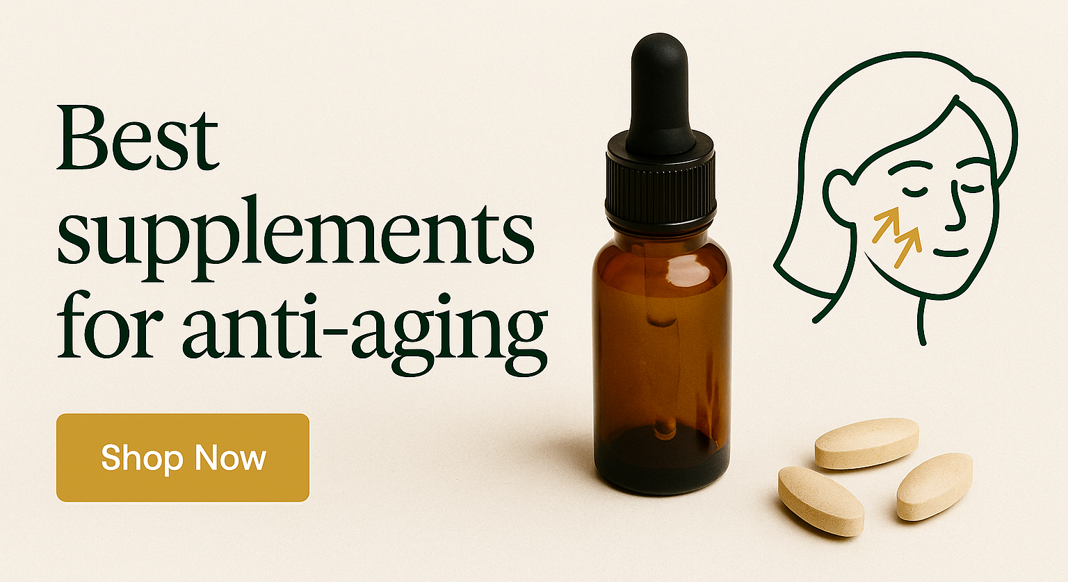Best supplements for anti-aging